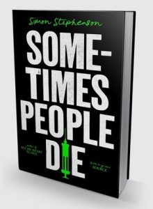 image of book cover of Sometimes People Die, by Simon Stephenson